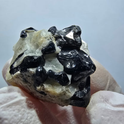 Rare Franklinite, Spinel, Quartz Specimen, New Jersey, Franklin, USA, 28*23*17mm 