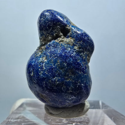 Seltene große Azurit Blueberry - poliert, Doppelkugel USA, New Mexico 24*16*16mm