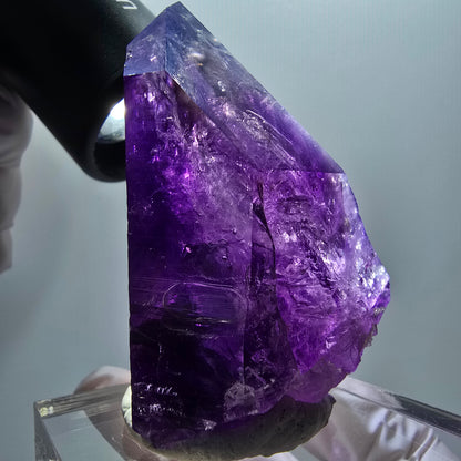 Enhydro Skelett Phantom Amethyst, 4x Blase (große) Goboboseb, Namibia 61*40*37mm