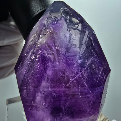 Enhydro Skelett Phantom Amethyst, 4x Blase (große) Goboboseb, Namibia 61*40*37mm