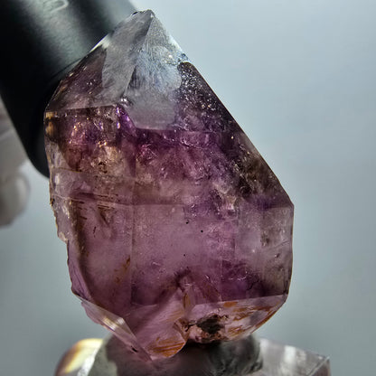 Enhydro Skelett Phantom Amethyst Zepter, 4x Blase Goboboseb, Namibia 49*35*25mm