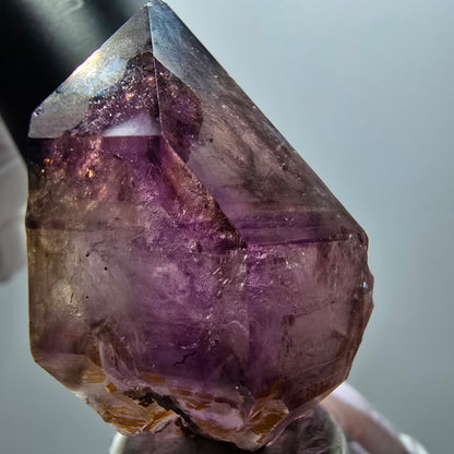 Enhydro Skelett Phantom Amethyst Zepter, 4x Blase Goboboseb, Namibia 49*35*25mm