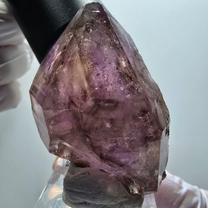 Enhydro Skelett Phantom Amethyst Zepter, 4x Blase Goboboseb, Namibia 49*35*25mm