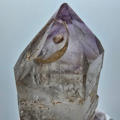 Seltene Skelett Phantom Amethyst DT Spitze Goboboseb, Namibia 52*26*20mm