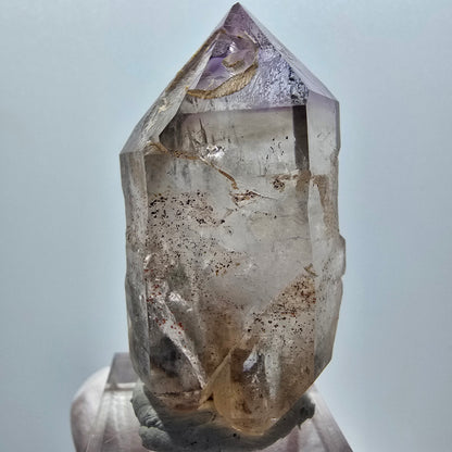 Seltene Skelett Phantom Amethyst DT Spitze Goboboseb, Namibia 52*26*20mm