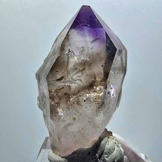Enhydro Skelett Phantom Amethyst Zepter, 4x Blase Goboboseb, Namibia 52*30*25mm