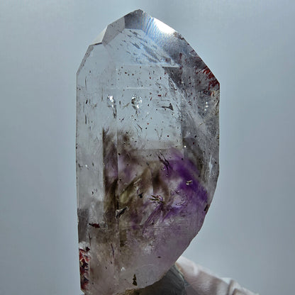 Enhydro Harlekin Phantom Amethyst Zepter Streep Mine, Goboboseb, Namibia 63*29*18mm