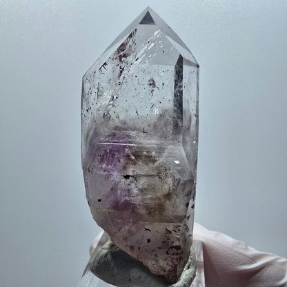 Enhydro Harlekin Phantom Amethyst Zepter Streep Mine, Goboboseb, Namibia 63*29*18mm