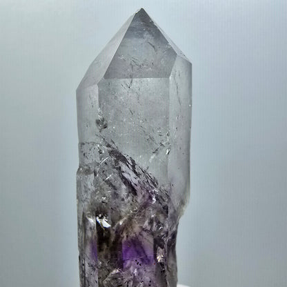 Enhydro Harlekin Phantom Amethyst, Prehnit, 3x Blase Streep Mine Gobo. Namibia 71*22*17mm