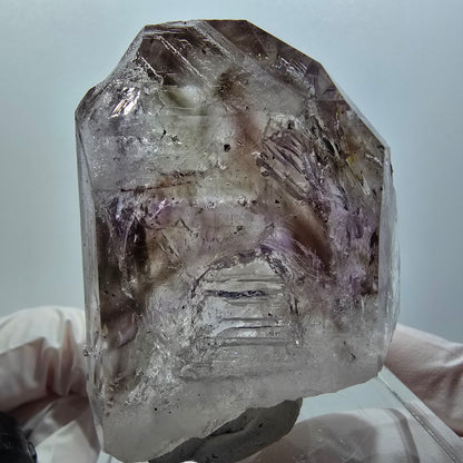 Enhydro Phantom Amethyst Skelett Zepter, 3x Blase Streep Mine, Gobo., Namibia 62*48*24mm