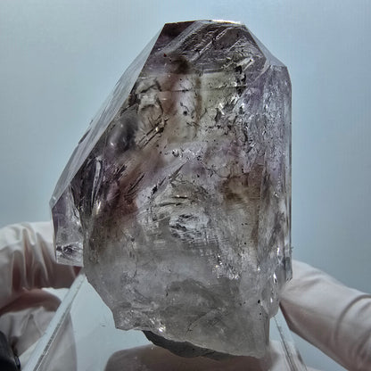 Enhydro Phantom Amethyst Skelett Zepter, 3x Blase Streep Mine, Gobo., Namibia 62*48*24mm