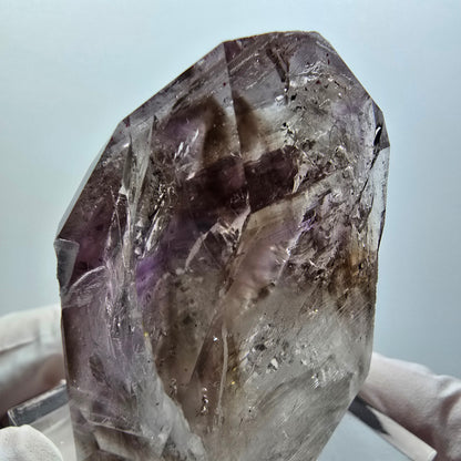 Enhydro Phantom Amethyst Skelett Zepter, 3x Blase Streep Mine, Gobo., Namibia 62*48*24mm