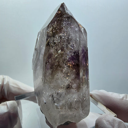 Enhydro Phantom Amethyst Skelett Zepter, 3x Blase Streep Mine, Gobo., Namibia 62*48*24mm