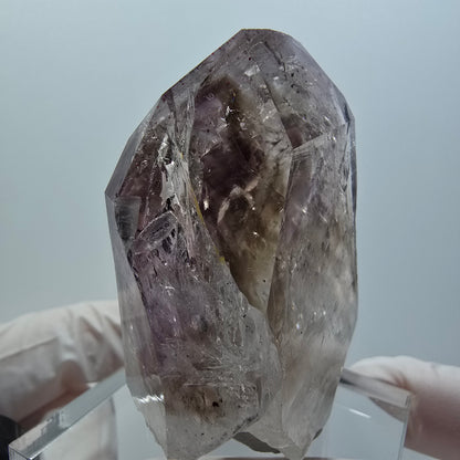 Enhydro Phantom Amethyst Skelett Zepter, 3x Blase Streep Mine, Gobo., Namibia 62*48*24mm