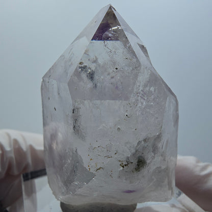 Große Harlekin Phantom Amethyst Spitze Streep Mine Goboboseb Namibia 59*44*40mm