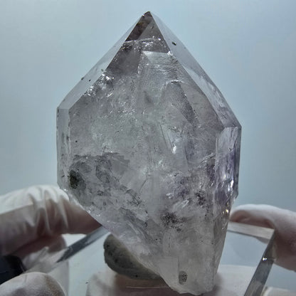 Große Harlekin Phantom Amethyst Spitze Streep Mine Goboboseb Namibia 59*44*40mm