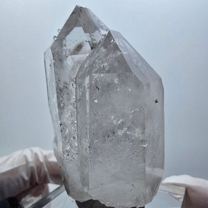 Enhydro Phantom Rauchquarz, Analcim, große Blase Streep Mine Gobo. Namibia 70*41*30mm