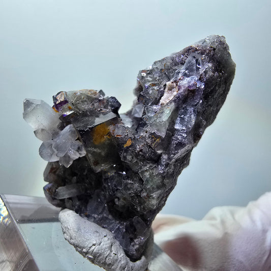 Rare Phantom Fluorite Cube, Quartz Specimen Okorusu, Namibia 45*29*24mm #11900 