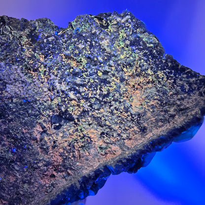 Rares cubes de fluorite fantôme zonaux, spécimen de hyalite Erongo, Namibie 82 x 49 x 26 mm 