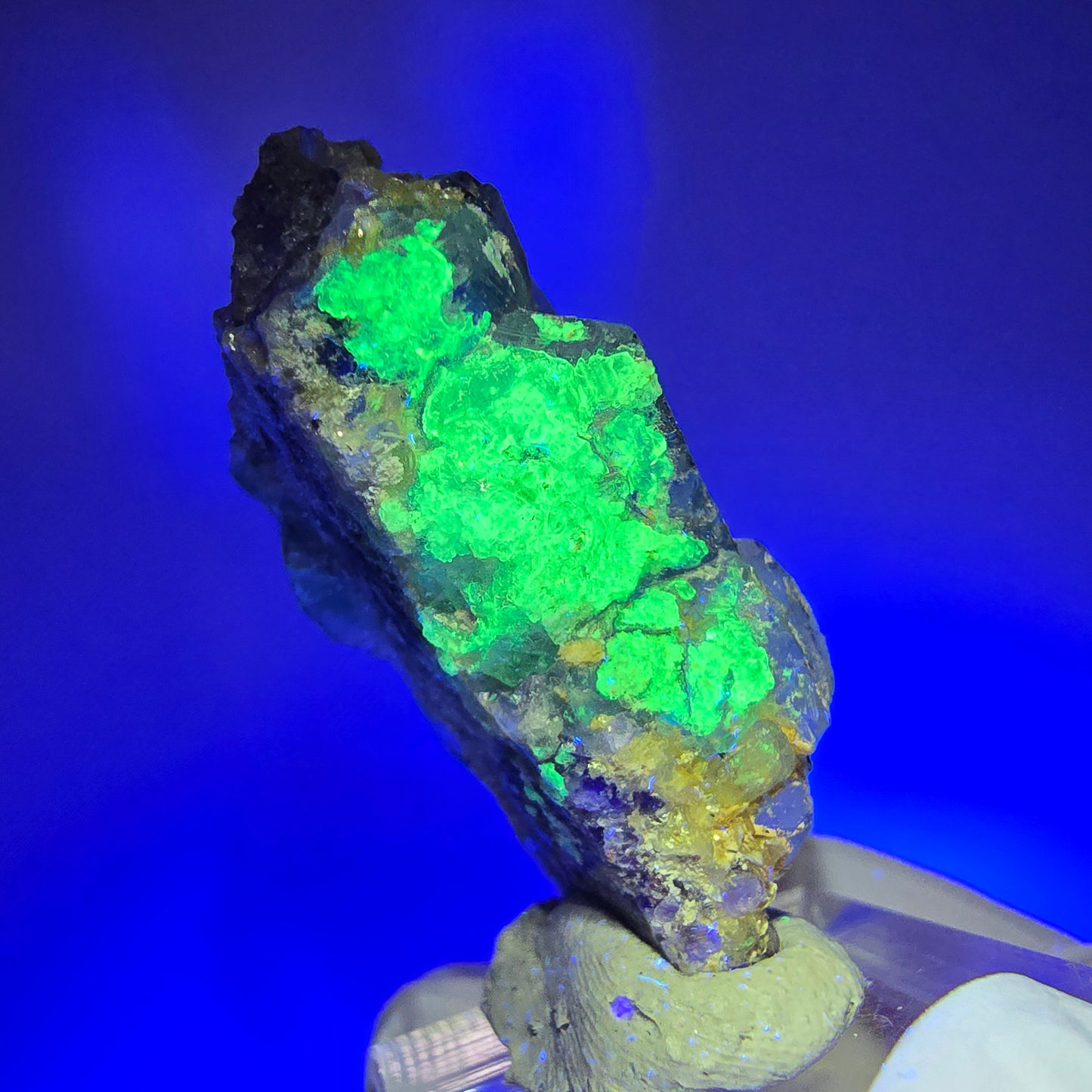Phantom Fluorite, Muscovite, Hyalite Stage Erongo, Namibia 46*25*18mm #12007 