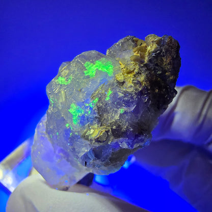 Phantom Fluorite, Muscovite, Hyalite Stage Erongo, Namibia 46*25*18mm #12007 