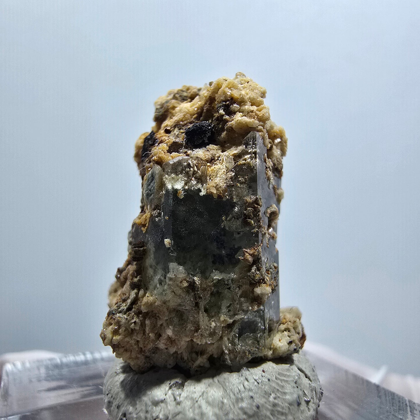 Rare aquamarine, orthoclase specimen Erongo, Namibia 24*17*14mm #12017 