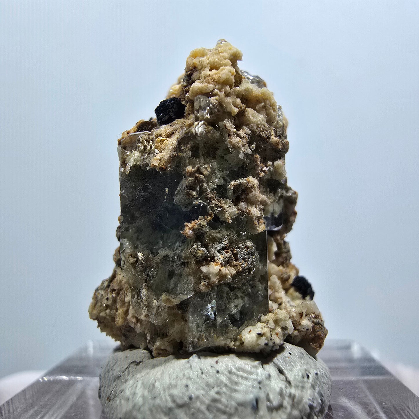 Rare aquamarine, orthoclase specimen Erongo, Namibia 24*17*14mm #12017 