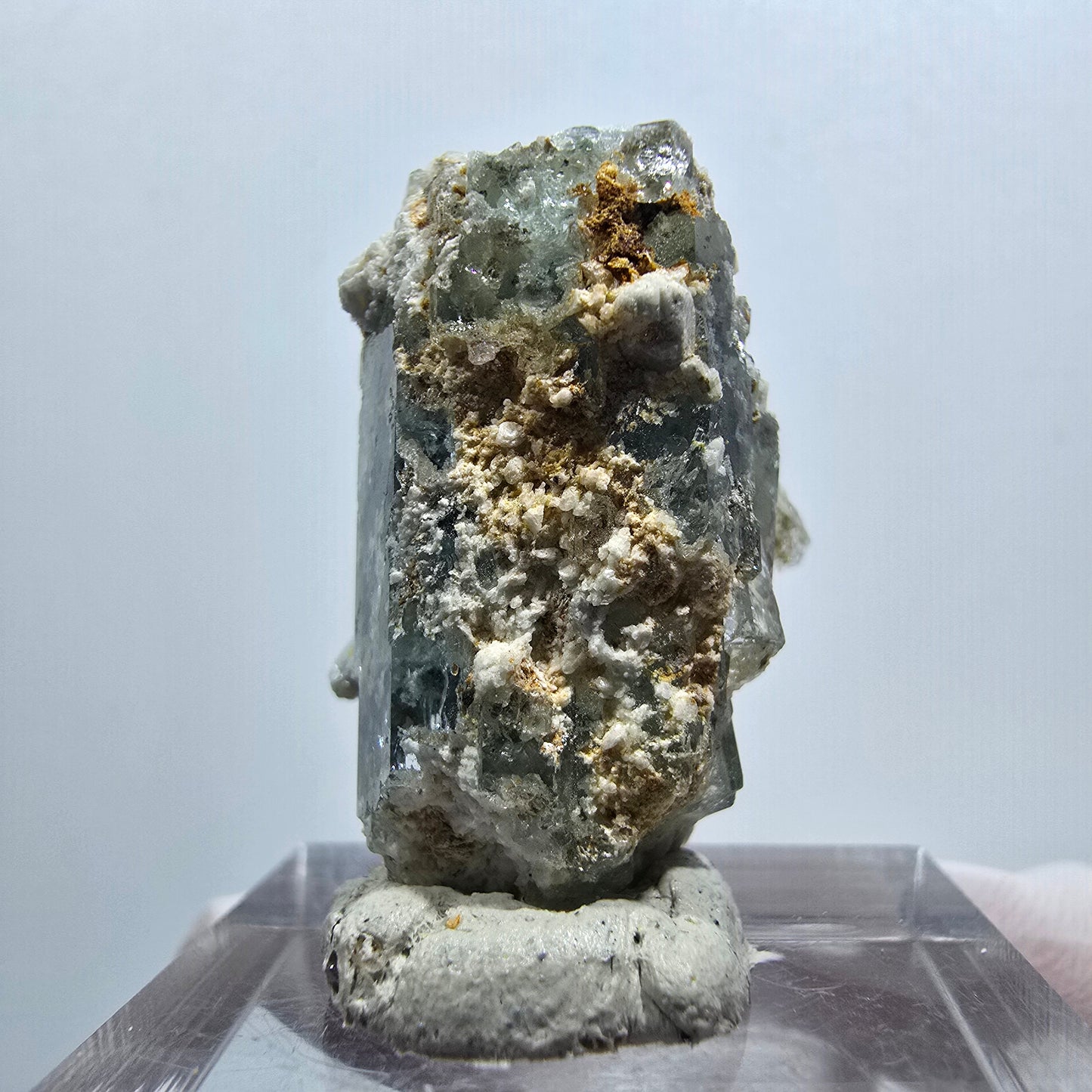 Rare aquamarine, orthoclase specimen Erongo, Namibia 28*19*14mm #12022 