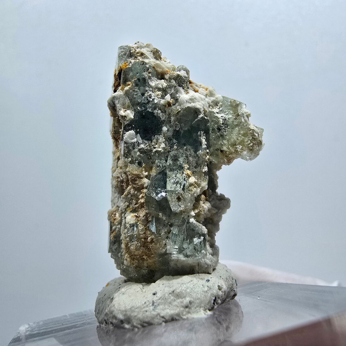 Rare aquamarine, orthoclase specimen Erongo, Namibia 28*19*14mm #12022 