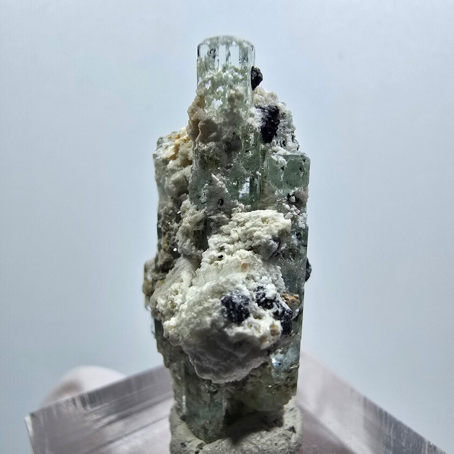 Seltene Aquamarin, Orthoklas Stufe Erongo, Namibia 33*19*13mm #12024