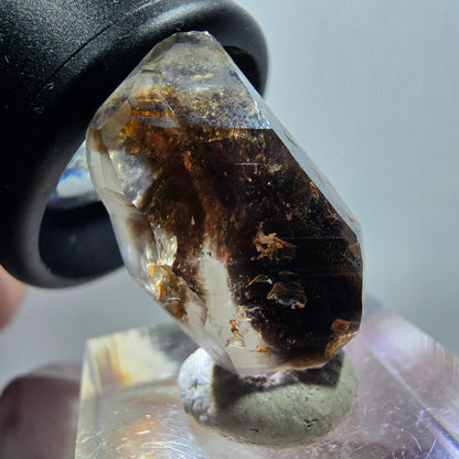 Rare Phantom Smoky Quartz DT Crystal Goboboseb, Namibia 26*16*9mm #12066 