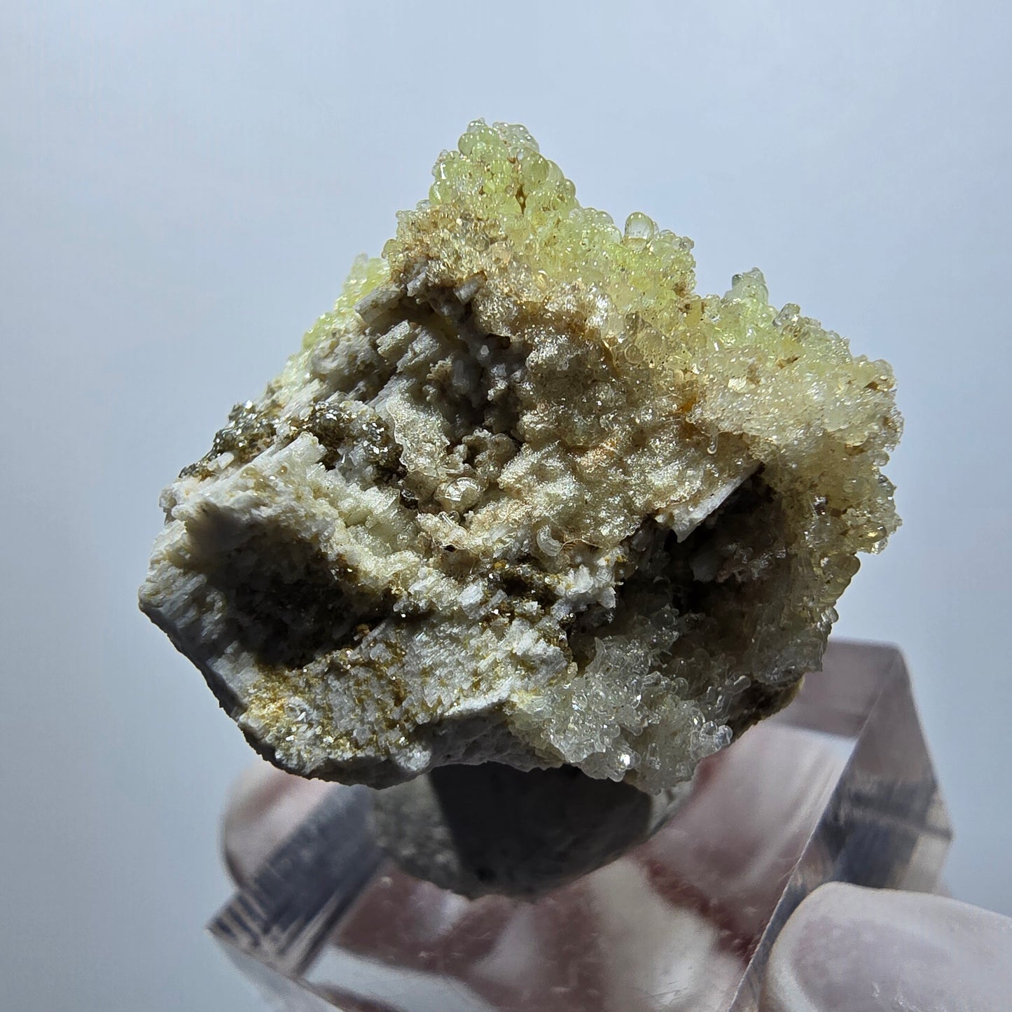 Rare Hyalite Opal, Orthoclase, Smoky Quartz Specimen Erongo, Namibia 36*27*24mm #12075 