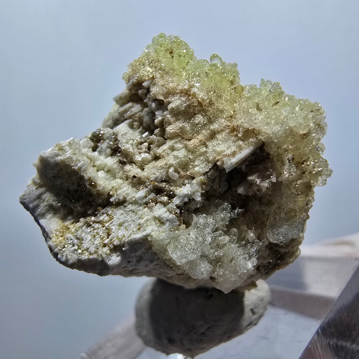 Rare Hyalite Opal, Orthoclase, Smoky Quartz Specimen Erongo, Namibia 36*27*24mm #12075 