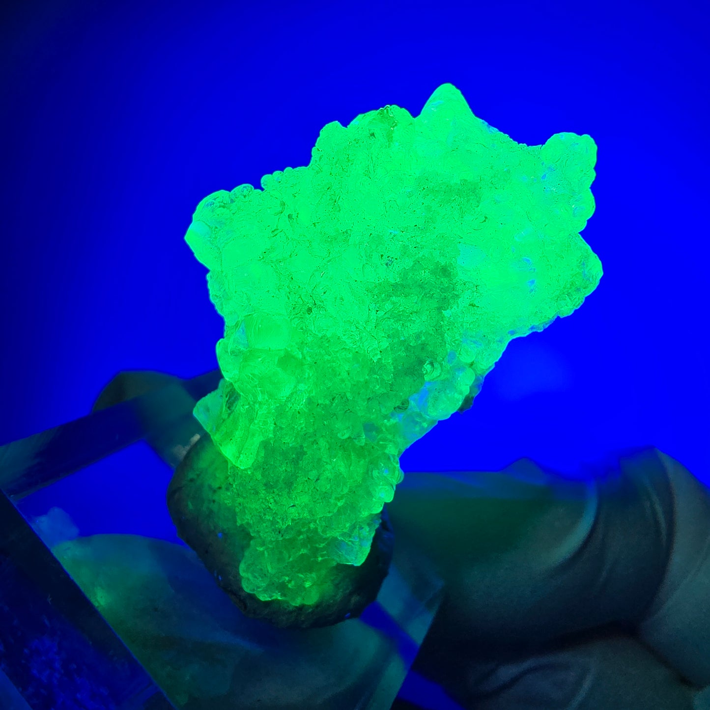 Seltene Hyalit Opal Stufe Erongo, Namibia 37*23*10mm #12077