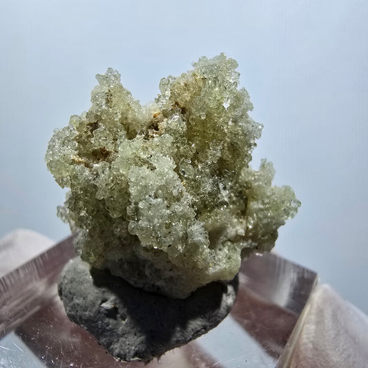 Opale hyalite rare, spécimen d'orthose Erongo, Namibie 24*24*19mm #12081 