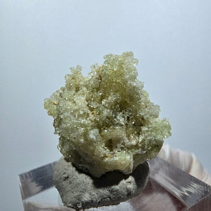 Opale hyalite rare, spécimen d'orthose Erongo, Namibie 24*24*19mm #12081 