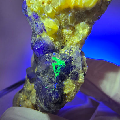 Colorful Phantom Fluorite, Muscovite, Hyalite, Smoky Quartz Erongo, Namibia 60*34*24mm #12114 