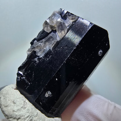 Seltene Schörl Turmalin, Rauchquarz Stufe Erongo, Namibia 47*28*27mm #12127