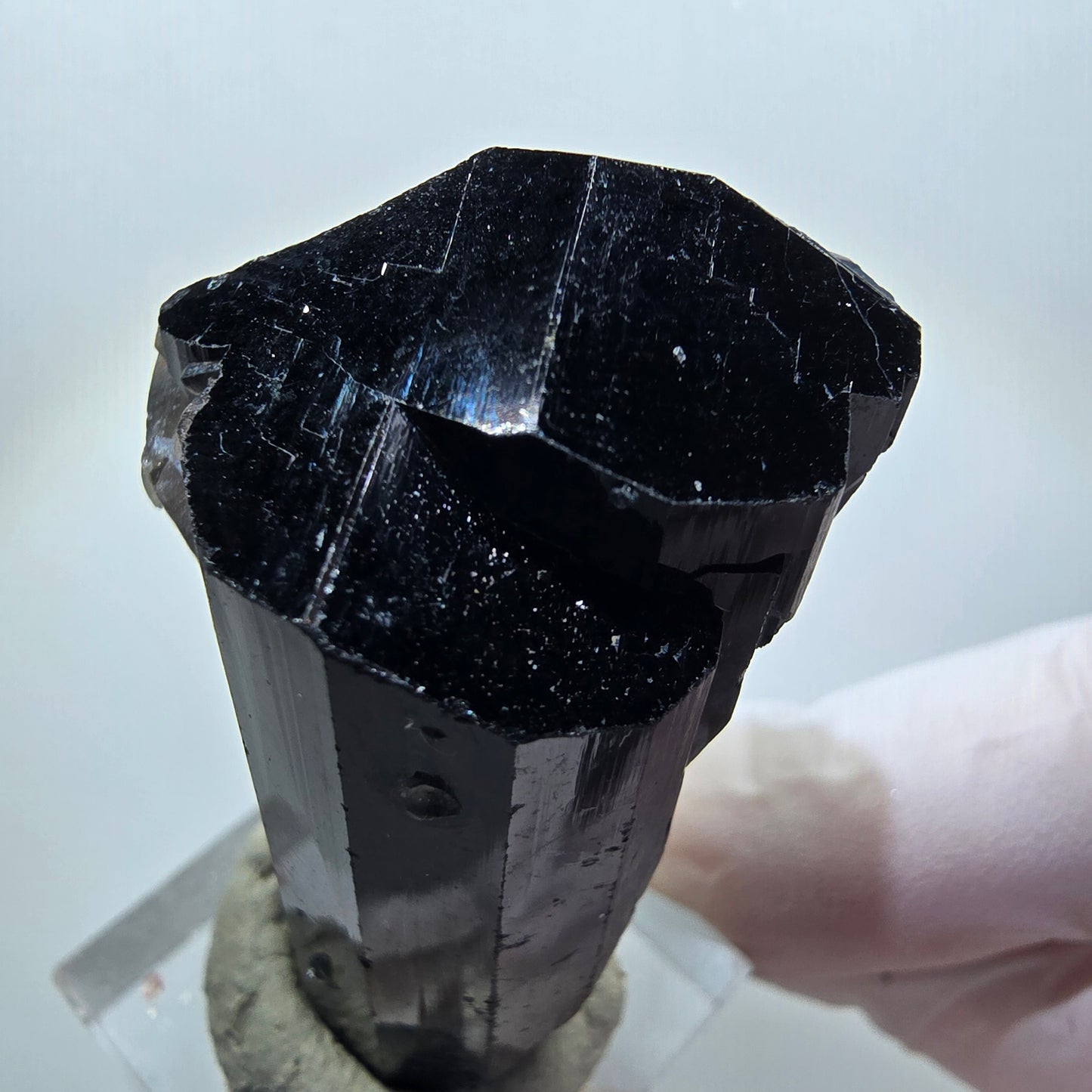 Seltene Schörl Turmalin, Rauchquarz Stufe Erongo, Namibia 47*28*27mm #12127