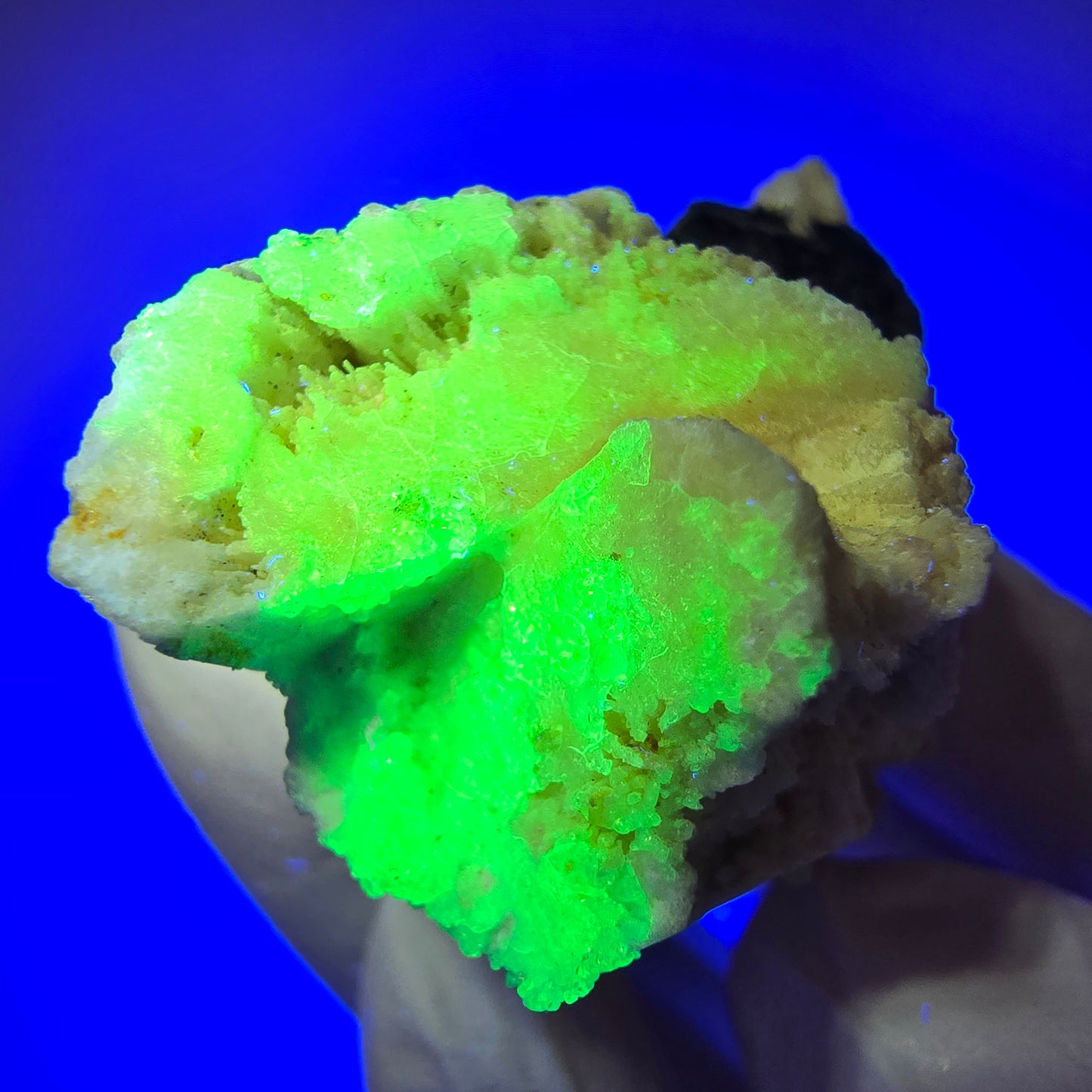 Rare Schorl Tourmaline, Orthoclase, Hyalite Opal Specimen Erongo, Namibia 46*35*25mm #12131