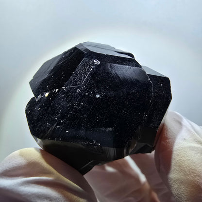 Rare cristal de tourmaline schorl symétrique, Erongo, Namibie, 31*29*26 mm #12138