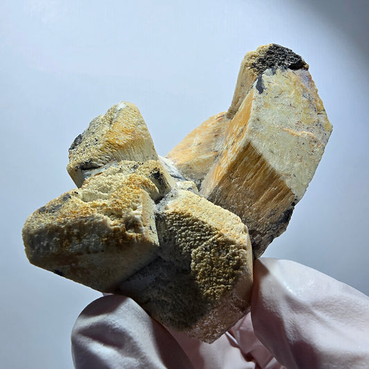 Seltene Orthoklas, Fluorit Würfel Stufe Erongo, Namibia 60*51*50mm #12177