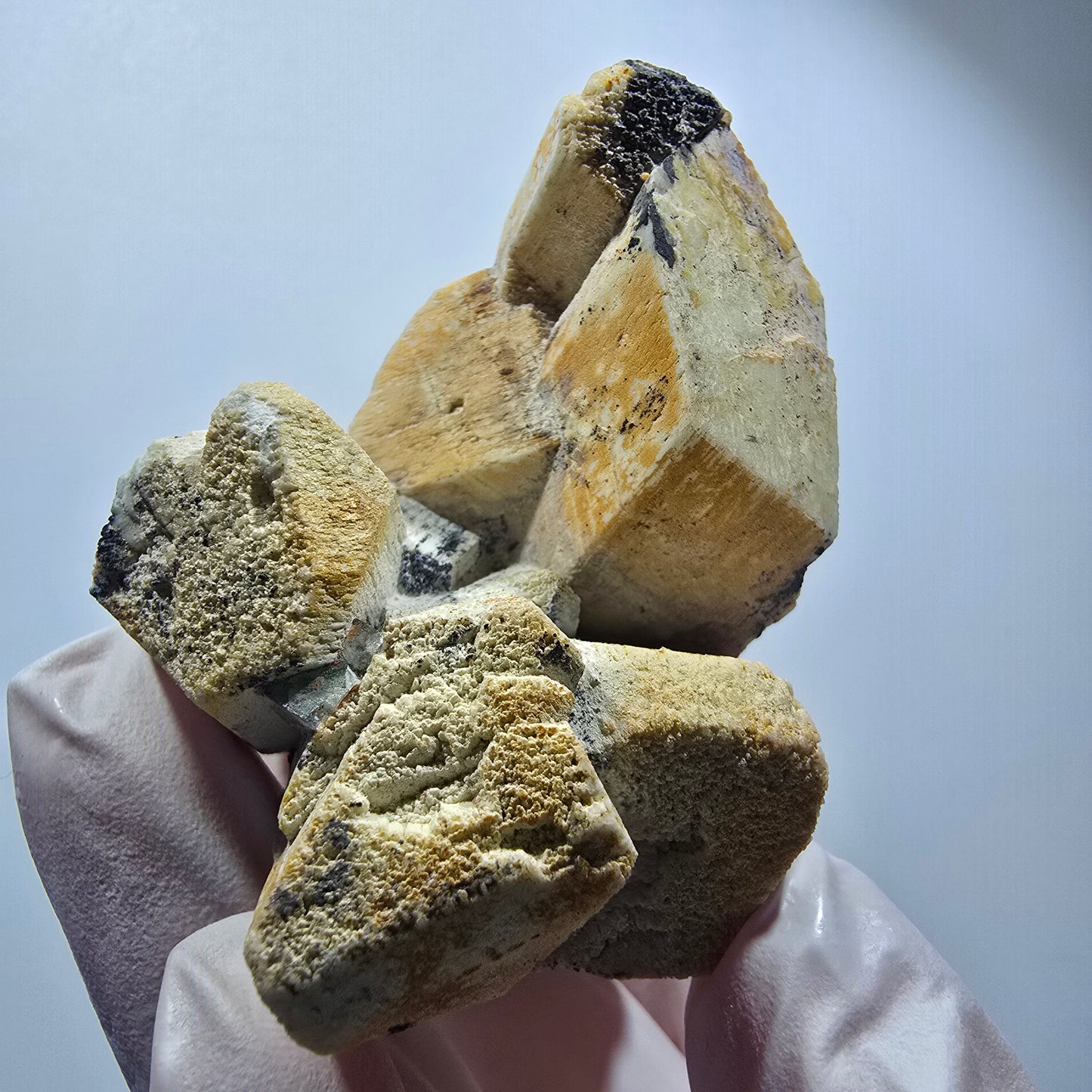 Rare orthoclase fluorite cube specimen, Erongo, Namibia, 60*51*50mm #12177 
