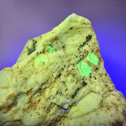 Opale hyalite rare, spécimen d'orthose d'Erongo, Namibie, 64*59*48 mm, n° 12178 