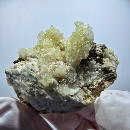 Seltene Hyalit Opal, Orthoklas, Muskovit Stufe Erongo, Namibia 40*32*30mm #12225