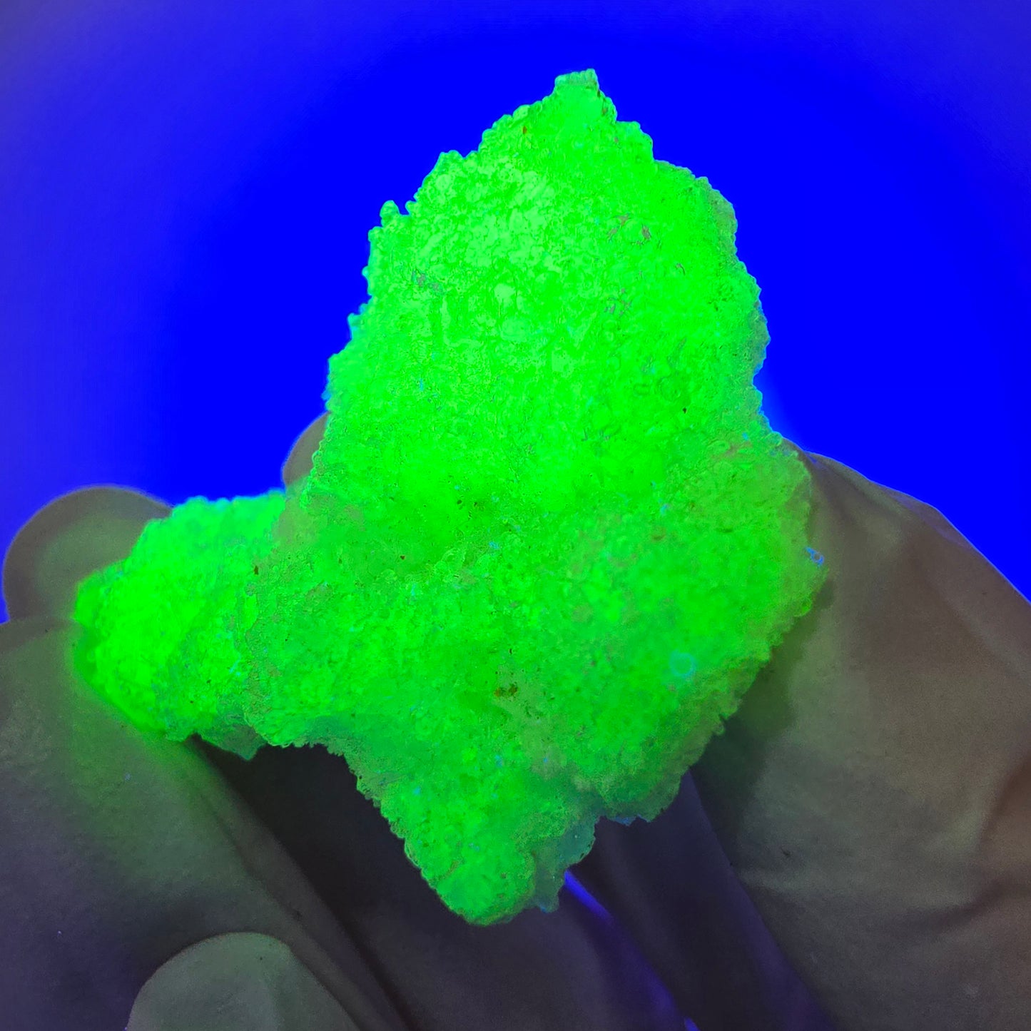 Rare Hyalite Opal Specimen (UV Mineral) Erongo, Namibia 43*36*20mm #12226 
