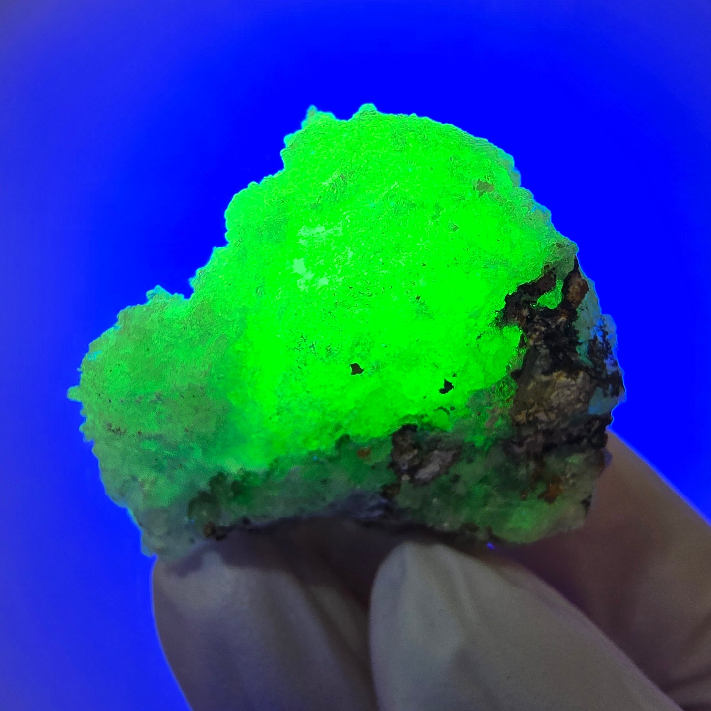 Rare Hyalite Opal Specimen (UV Mineral) Erongo, Namibia 43*36*20mm #12226 