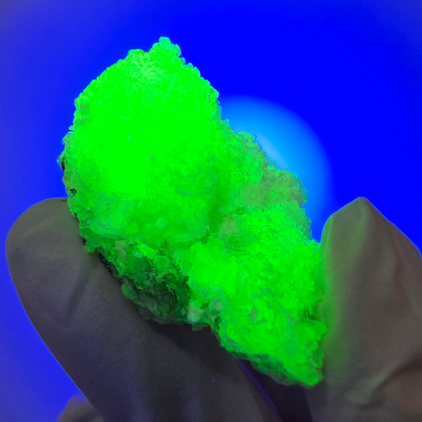Rare Hyalite Opal Specimen (UV Mineral) Erongo, Namibia 43*36*20mm #12226 