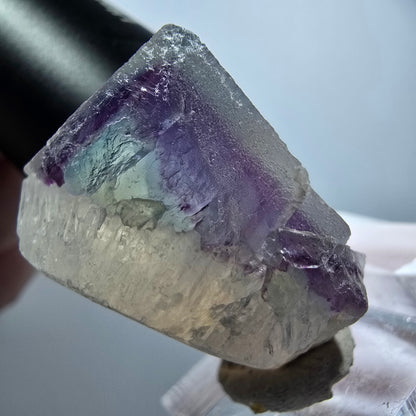 Phantom Fluorite Cube, Quartz Specimen, Green Purple Omehane, Namibia 34*27*21mm #12239 