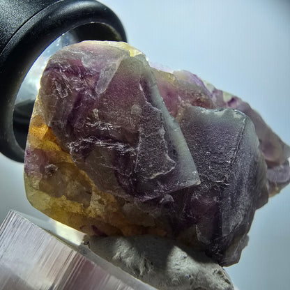 Phantom Fluorite Cube, Quartz Specimen, Green Purple Omehane, Namibia 47*28*21mm #12245 